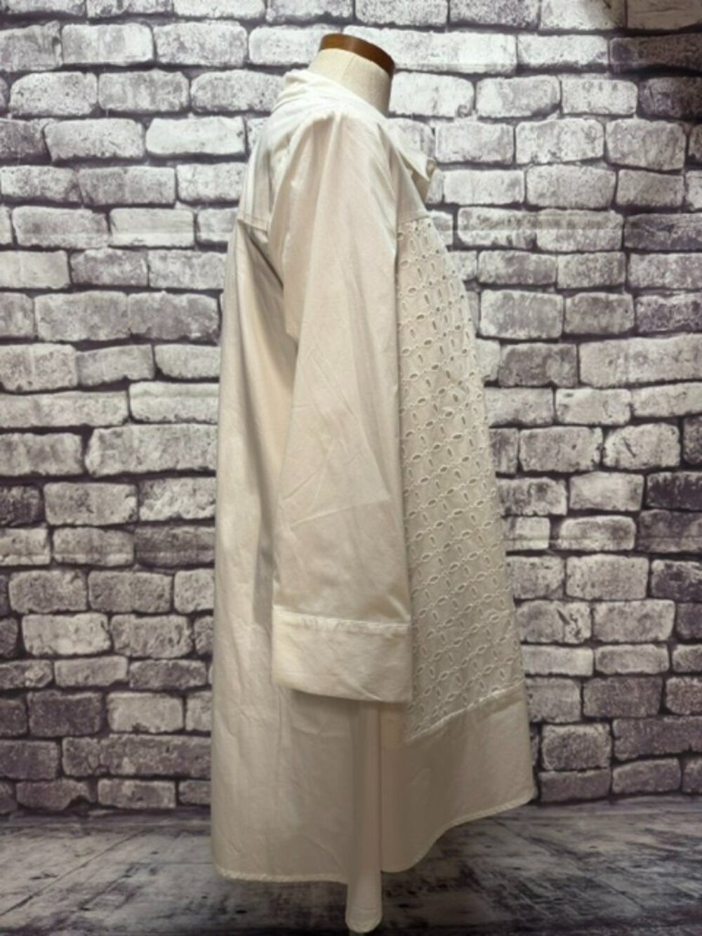 Wynne Collection White A-Line Tunic Size L - Picture 8 of 9